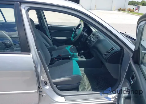 2002 Honda Civic Ex из США, поврежденный, VIN 2HGES26732H613035